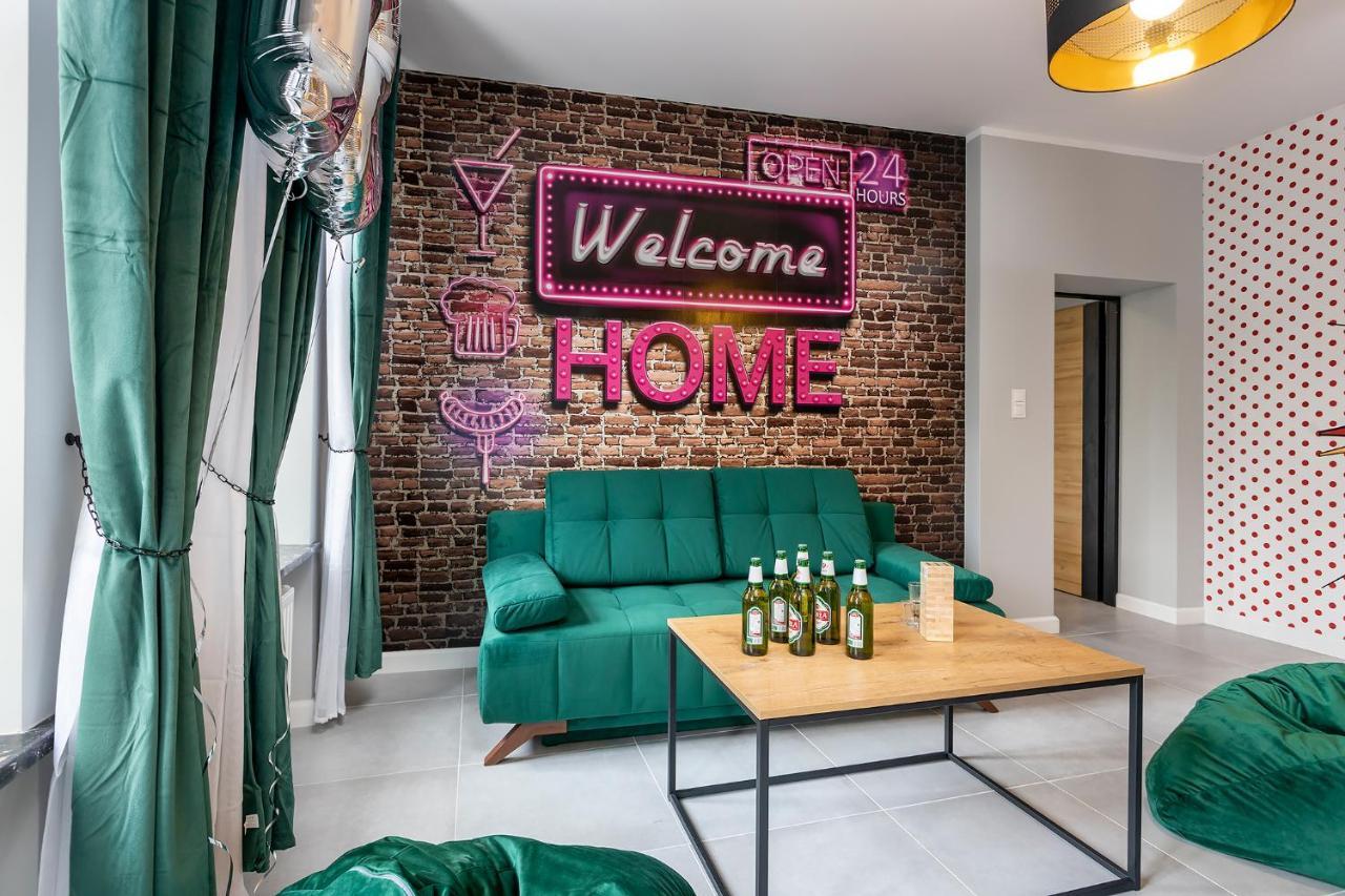 Апартаменты #Partyhouse Poznan Wilda Экстерьер фото